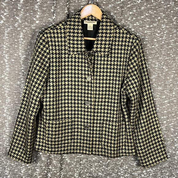 Monterey Bay Jackets & Blazers - Monterey‎ Bay Houndstooth Knit Blazer Jacket
